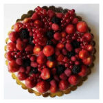 Tarte met Citroenroom en Vers Fruit