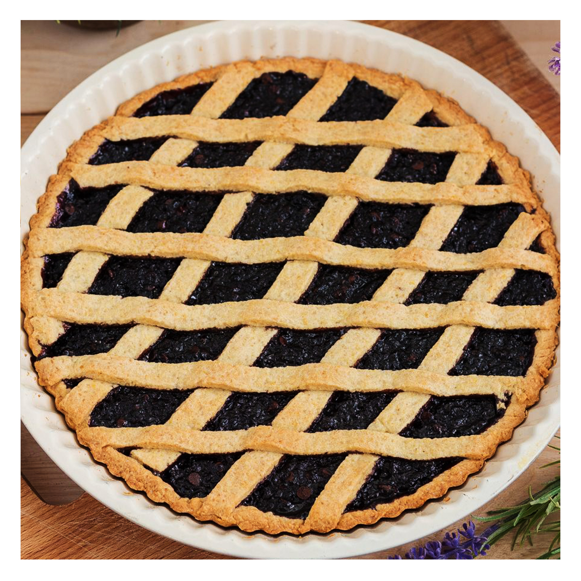 Taart met Bosvruchten